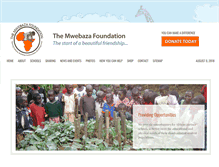 Tablet Screenshot of mwebaza.org